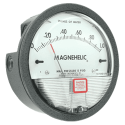 Picture of Dwyer Magnehelic differential pressure gauge series 2000